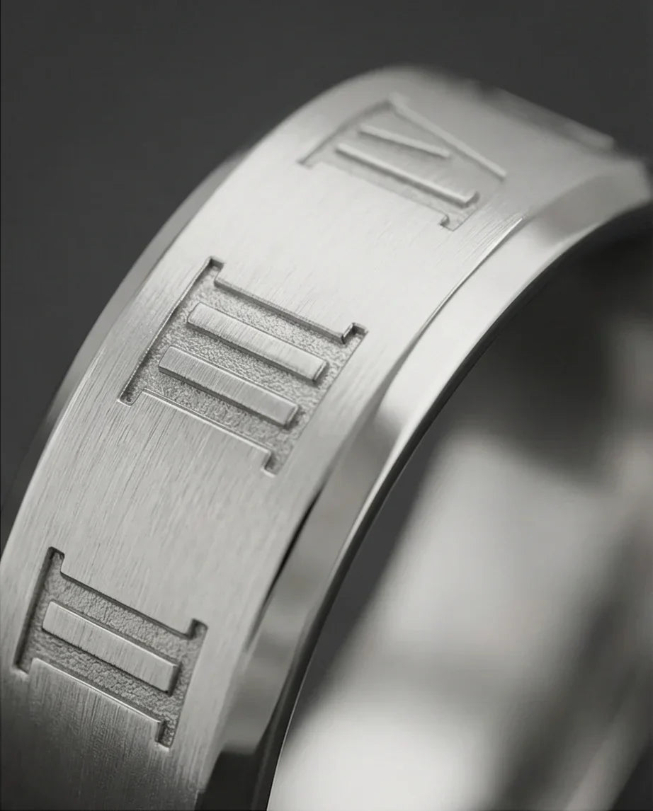 The Pure 18K Gold Plated Ceramic Band