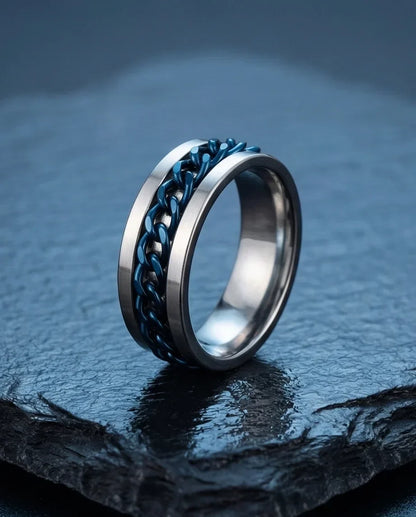 The Royal Fleur-de-lis Scroll Signet Ring