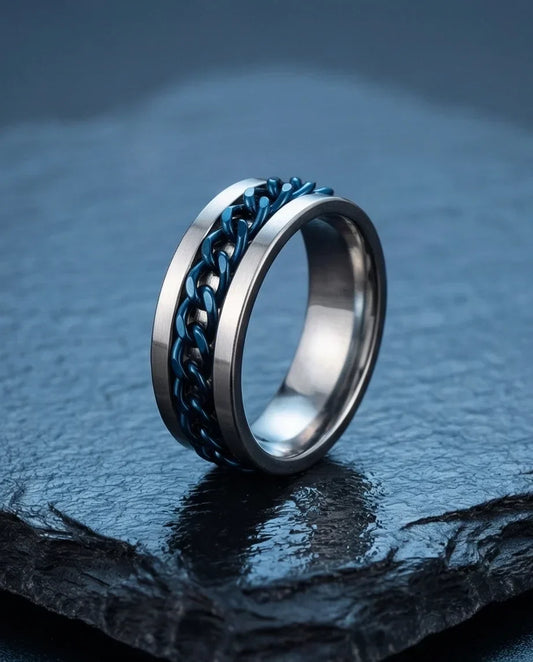 The Royal Fleur-de-lis Scroll Signet Ring