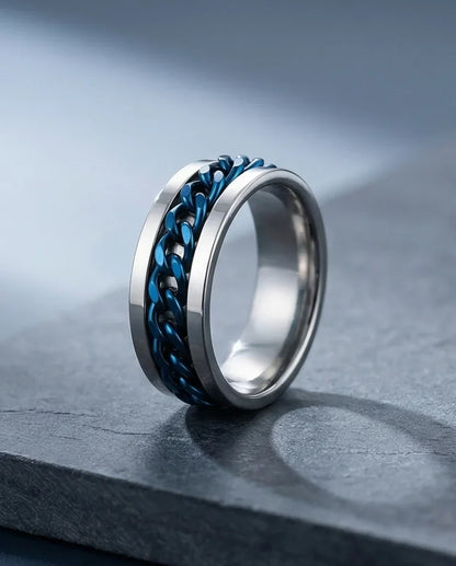 The Royal Fleur-de-lis Scroll Signet Ring