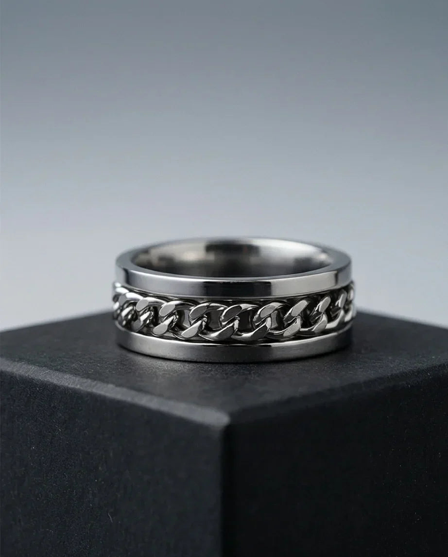 Urban Catalyst: Industrial Silver Link Ring