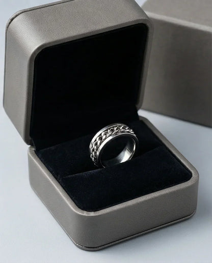 Urban Catalyst: Industrial Silver Link Ring