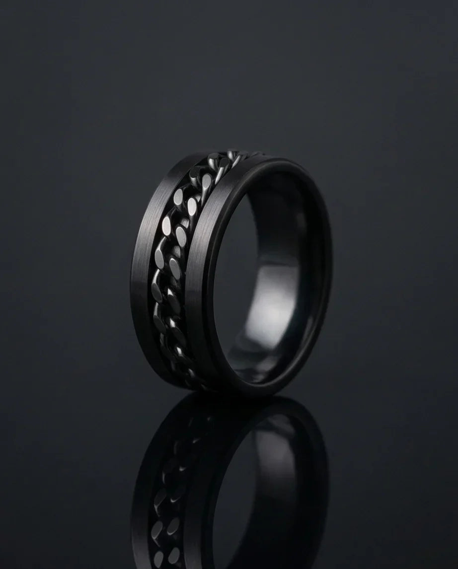 The Stealth Gunmetal Link Band