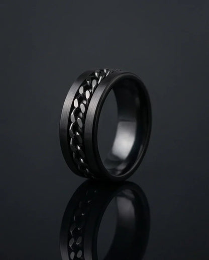 The Stealth Gunmetal Link Band