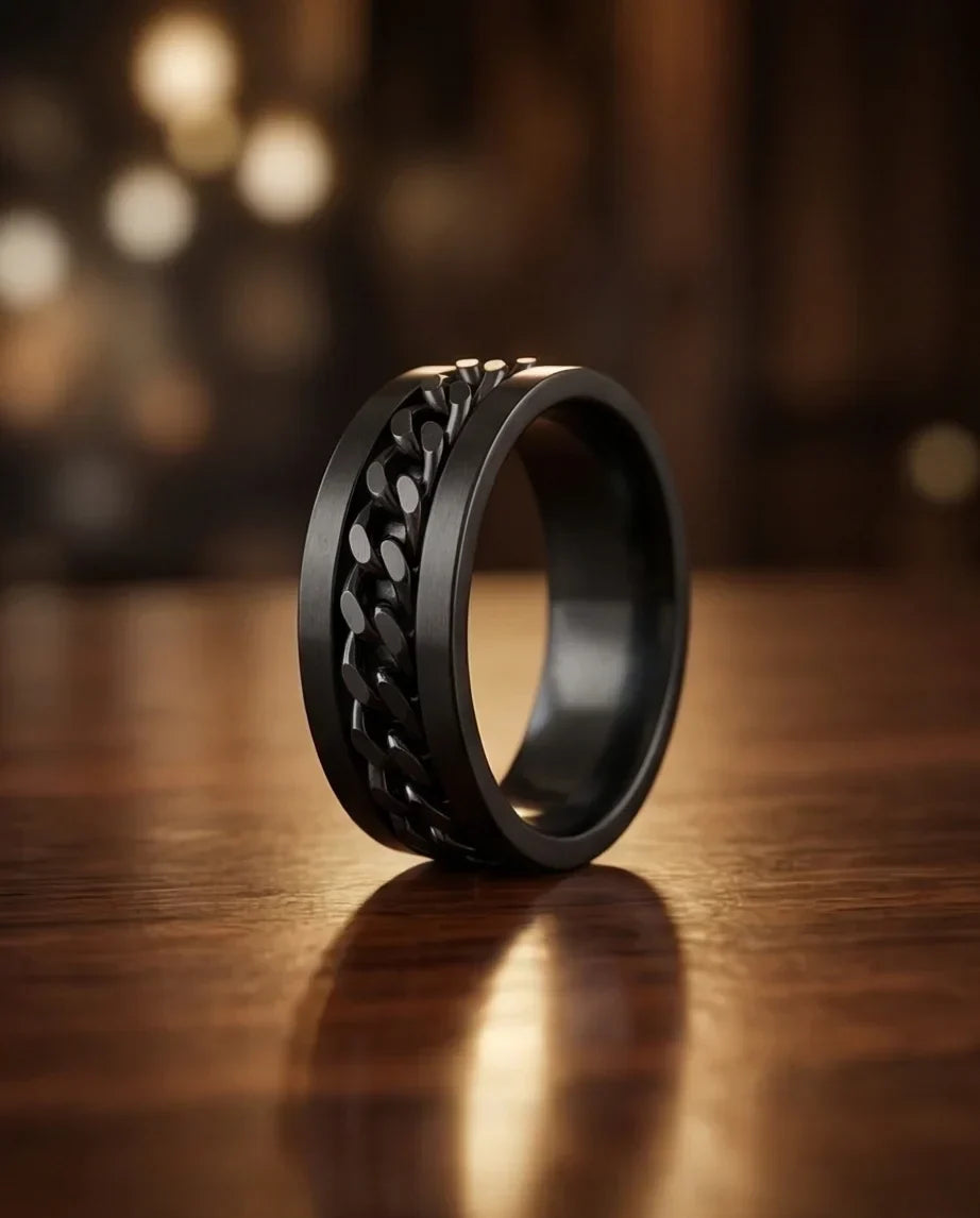 The Stealth Gunmetal Link Band