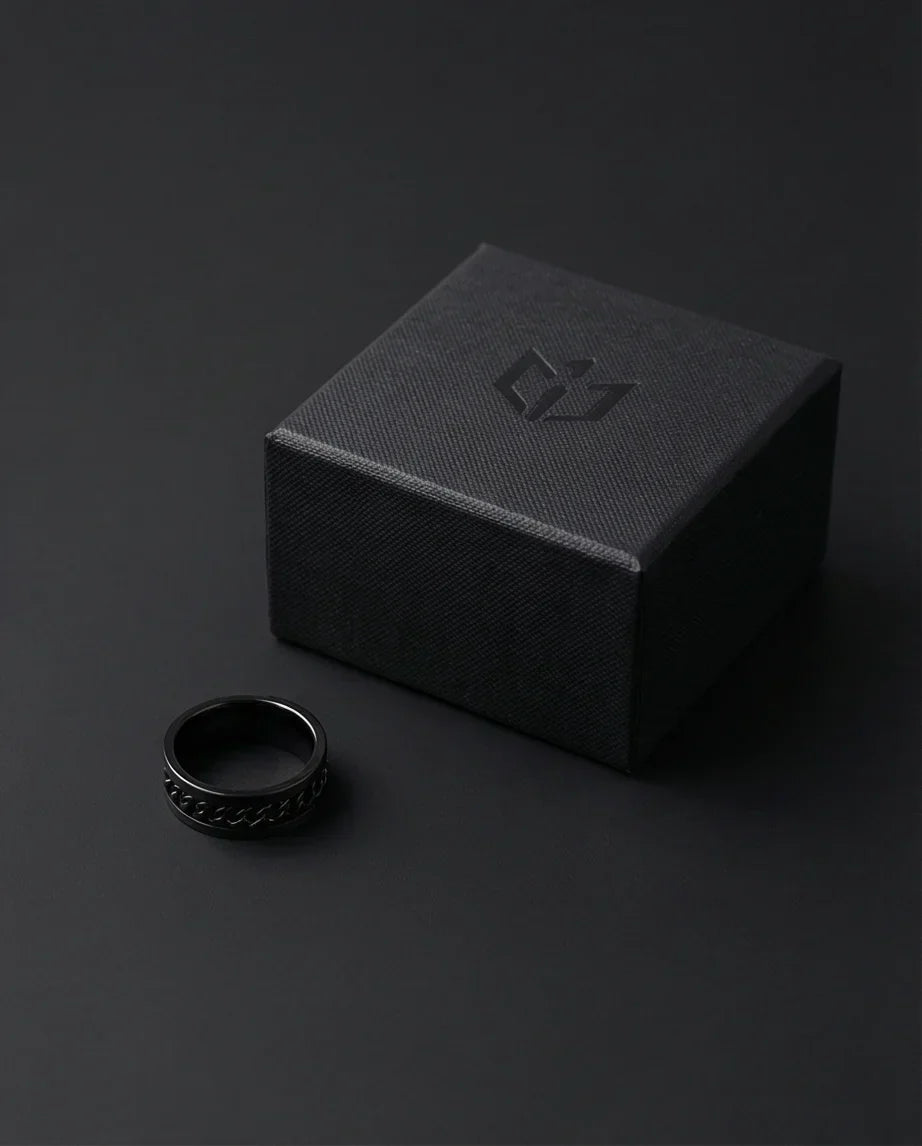 The Stealth Gunmetal Link Band