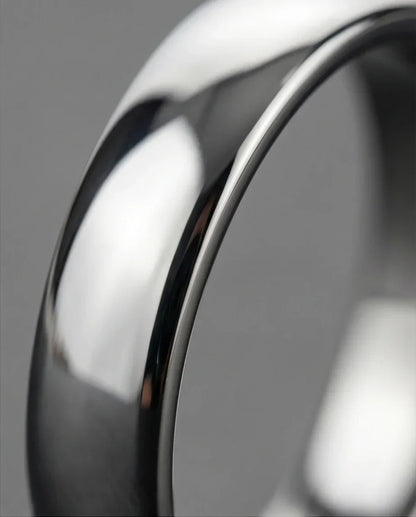 The Stellar Dome: High-Polish Mirror-Finish Band