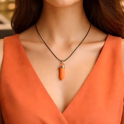 The Iridescent Aura Prism Pendant