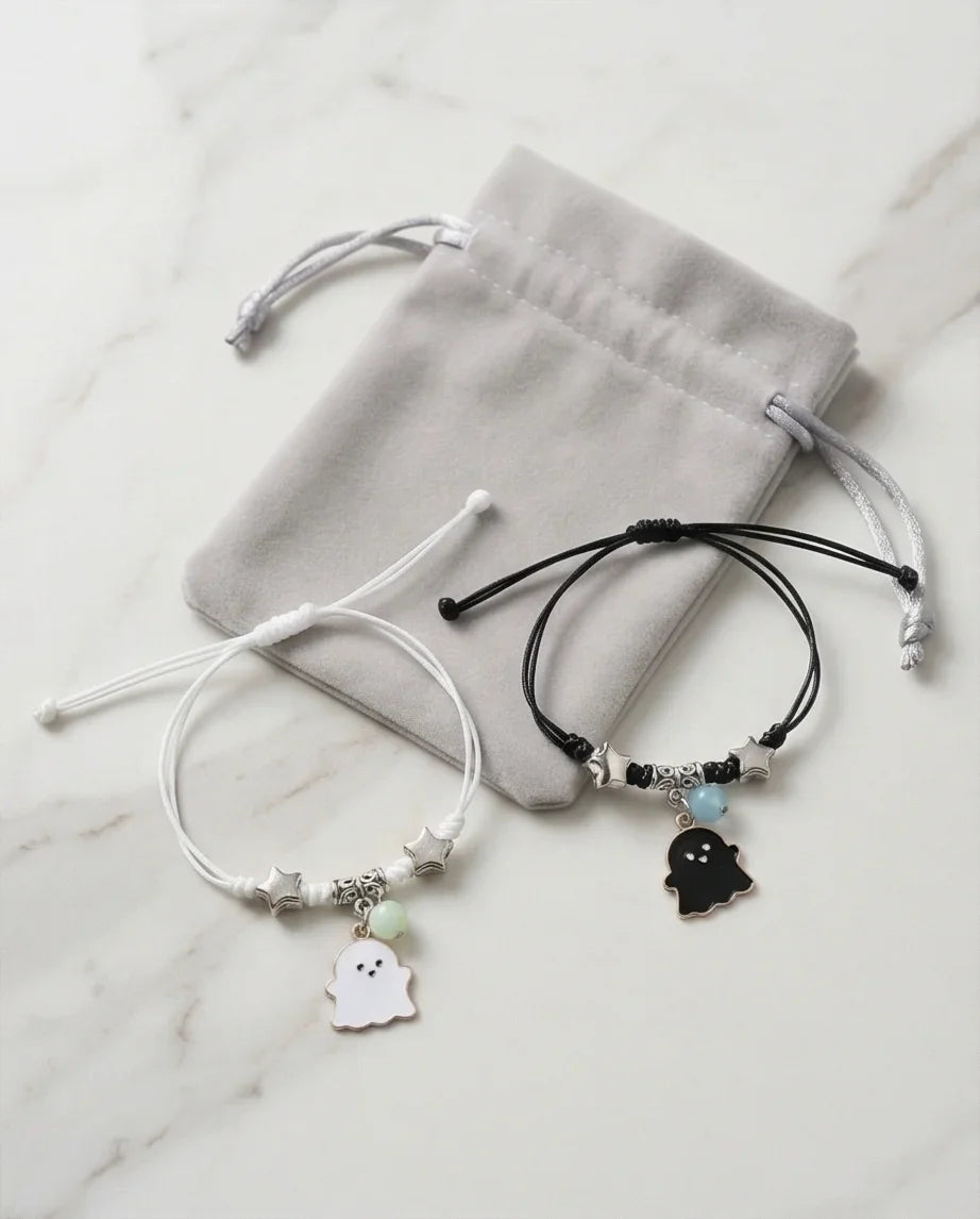 The Phantom Bond: Matching Ghost Bracelets