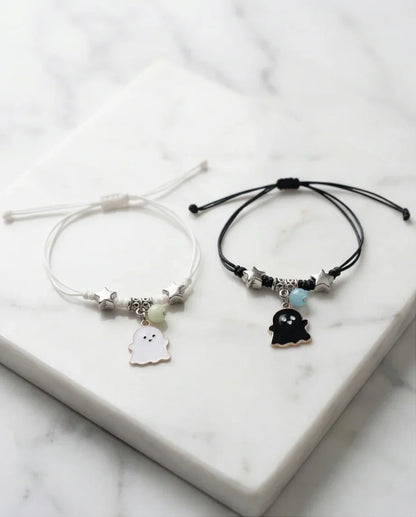 The Phantom Bond: Matching Ghost Bracelets