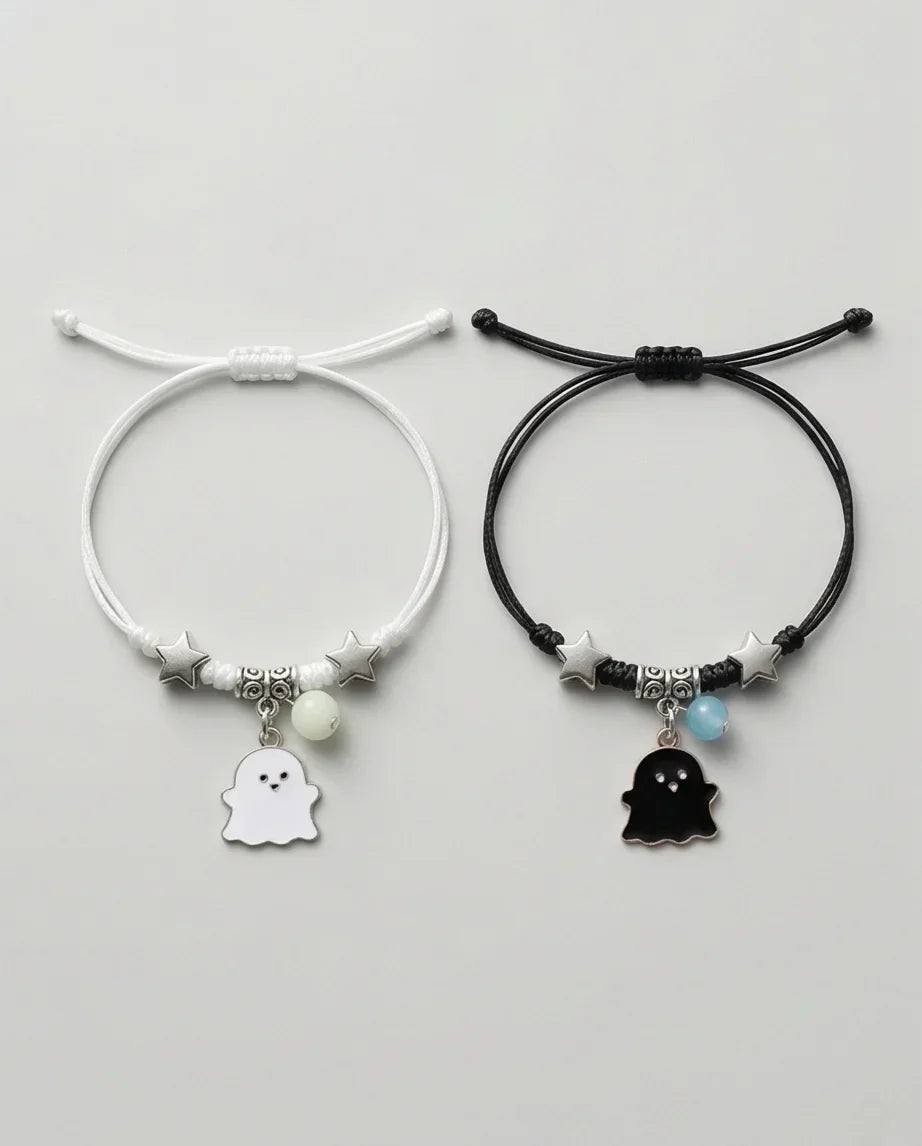 The Phantom Bond: Matching Ghost Bracelets