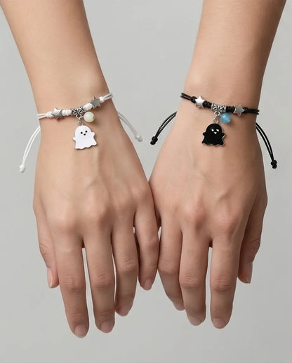 The Phantom Bond: Matching Ghost Bracelets