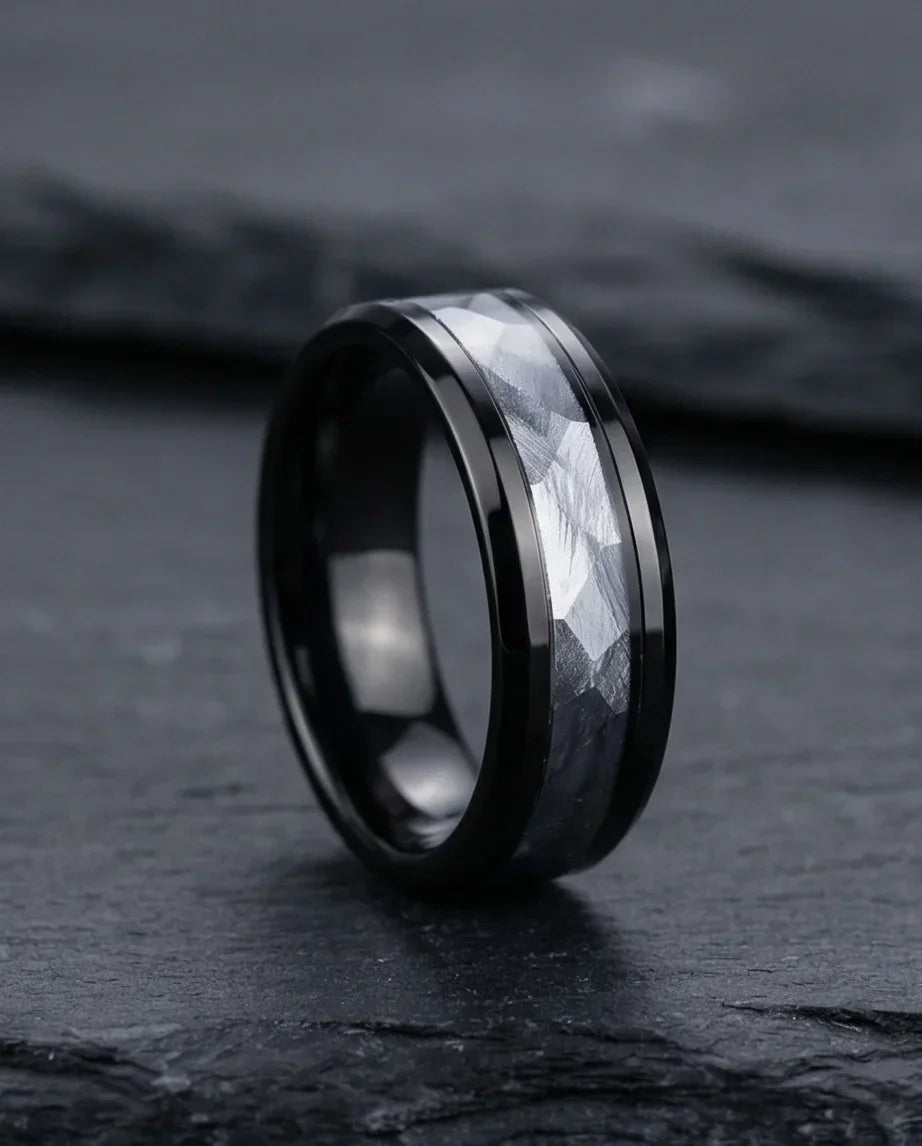 The Azure Edge Titanium Band