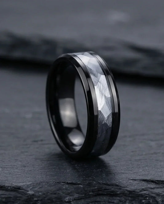 The Azure Edge Titanium Band
