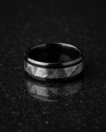 The Azure Edge Titanium Band