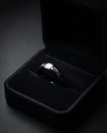The Azure Edge Titanium Band