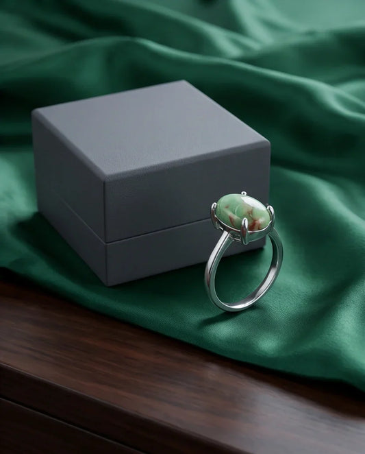 Serene Mint Turquoise Statement Ring