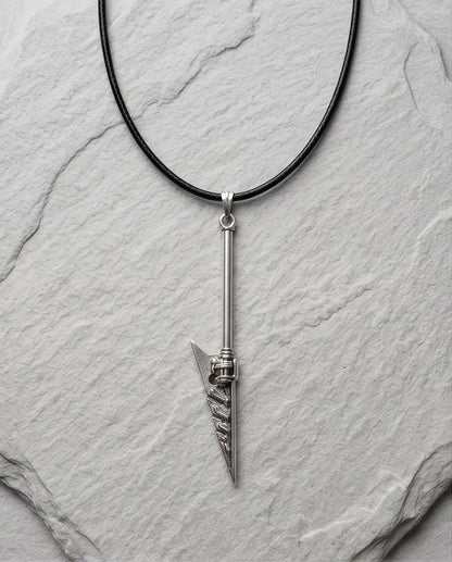 Tribal Arrowhead Spear Pendant