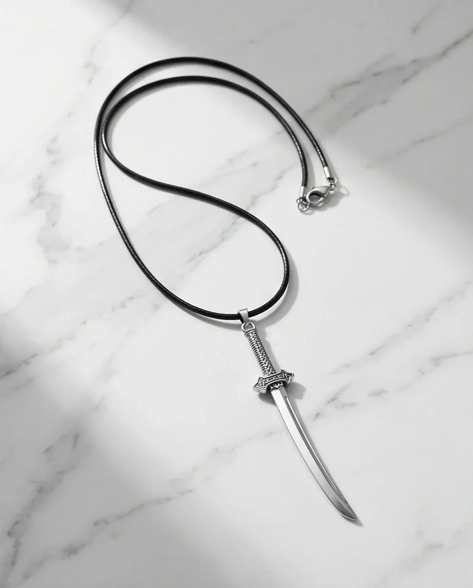 The Ronin Katana Pendant Necklace