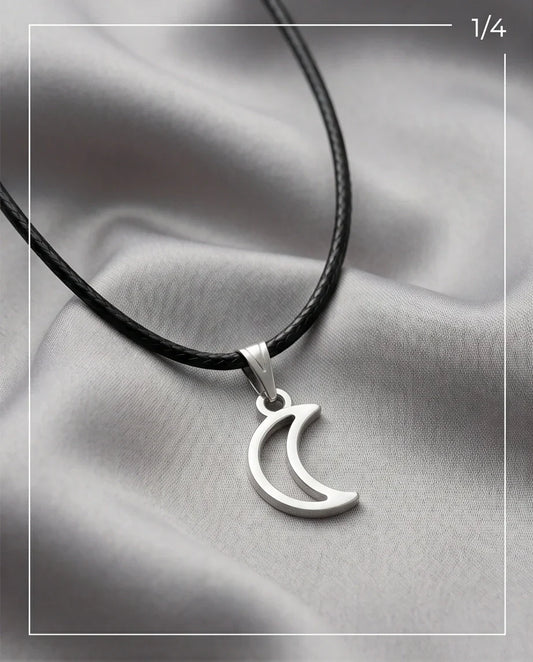 The Luna Minimalist Crescent Moon Necklace