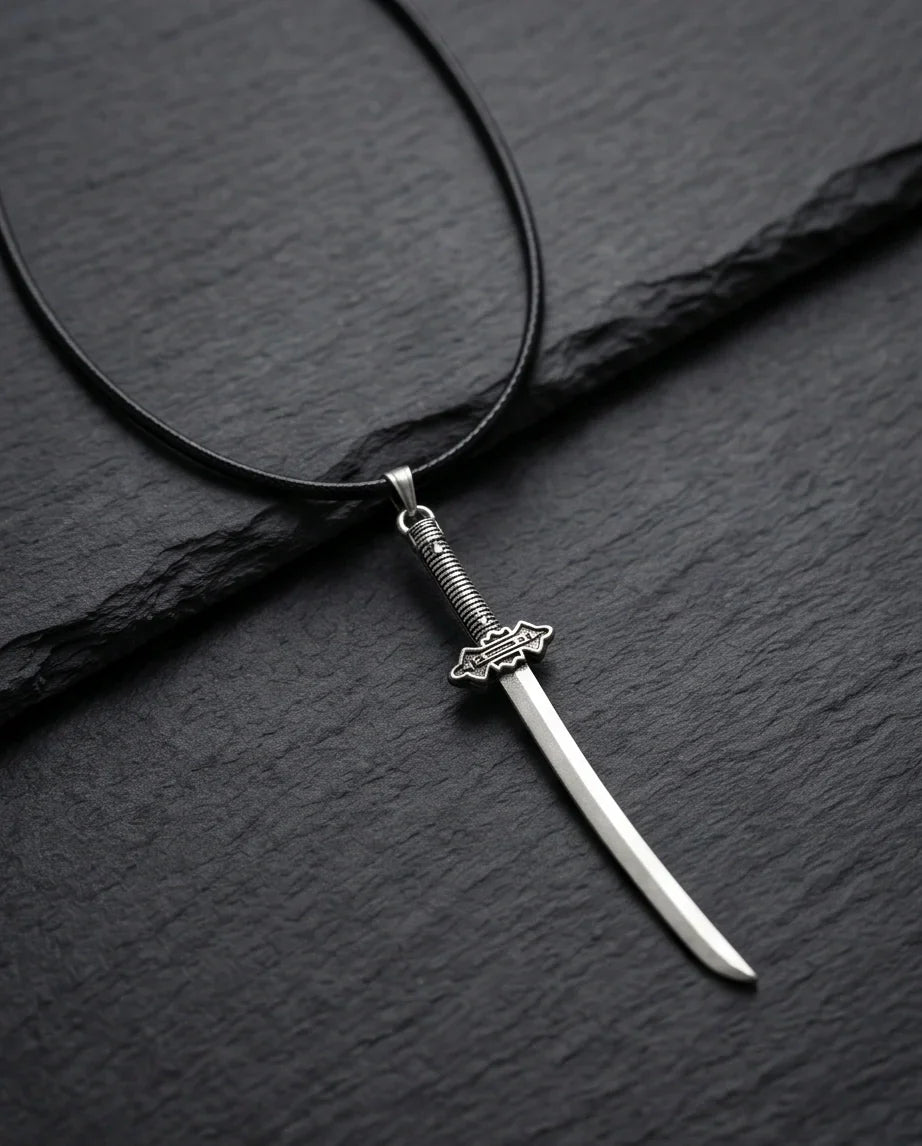 The Ronin Katana Pendant Necklace