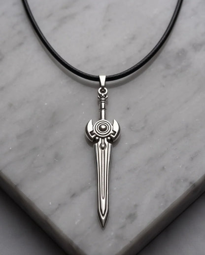 Celestial Eye Greatsword Pendant Necklace