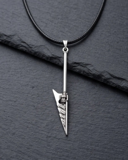 Tribal Arrowhead Spear Pendant