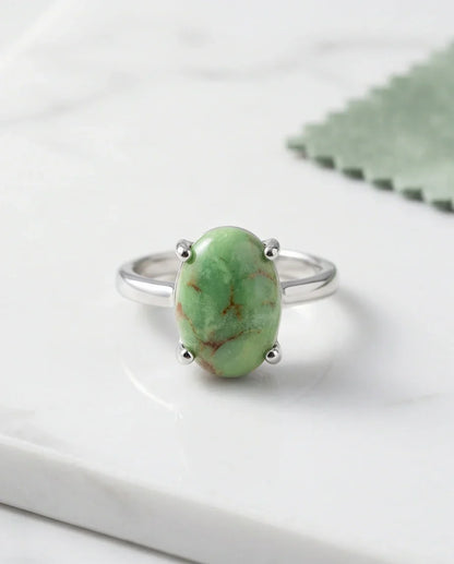 Serene Mint Turquoise Statement Ring