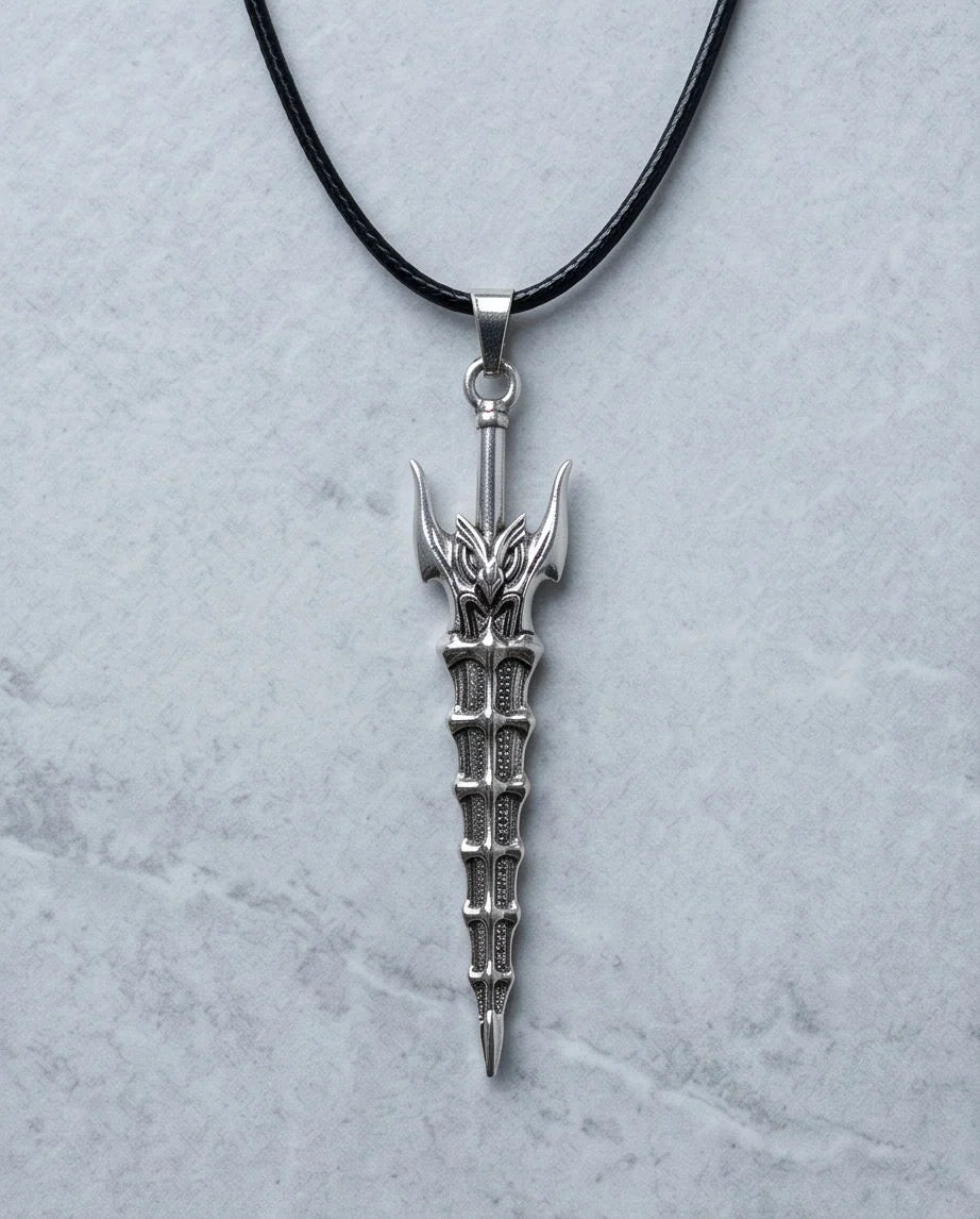 Gothic Dragon Spire Necklace