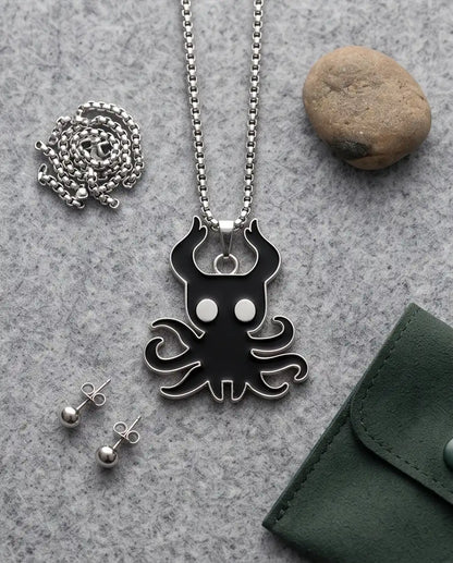 Hollow Knight Void Shade Enamel Pendant Box Chain
