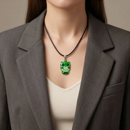 The Emerald Owl Pendant