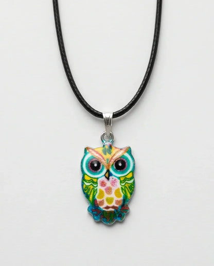 The Azure Owl Pendant