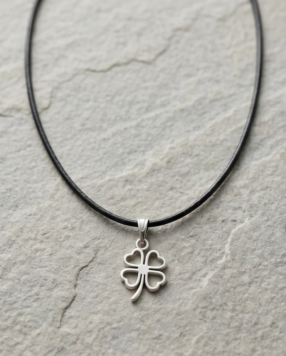 The Lucky Charm Four-Leaf Clover Necklace