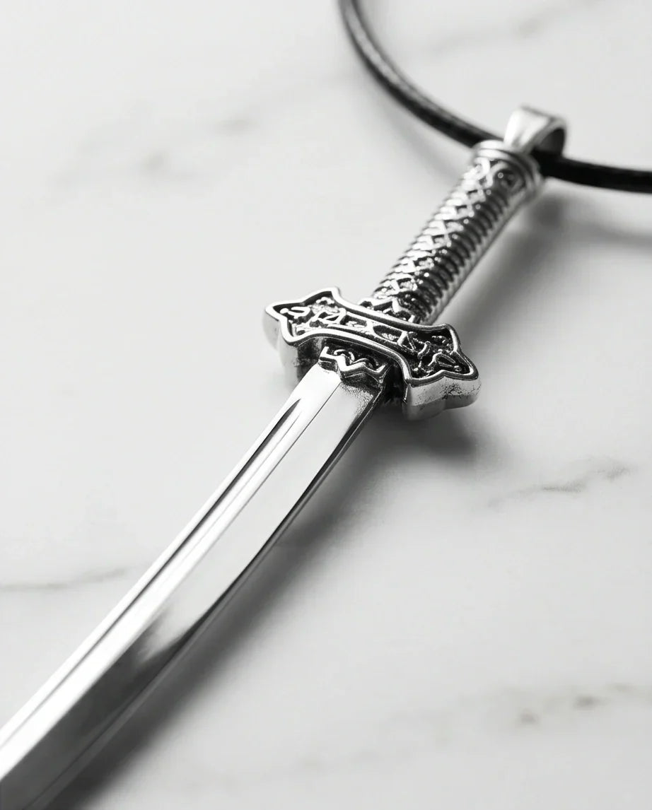 The Ronin Katana Pendant Necklace