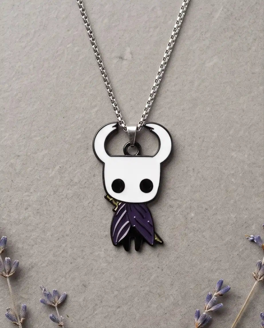 Hollow Knight Enamel Game Pendant Box Chain