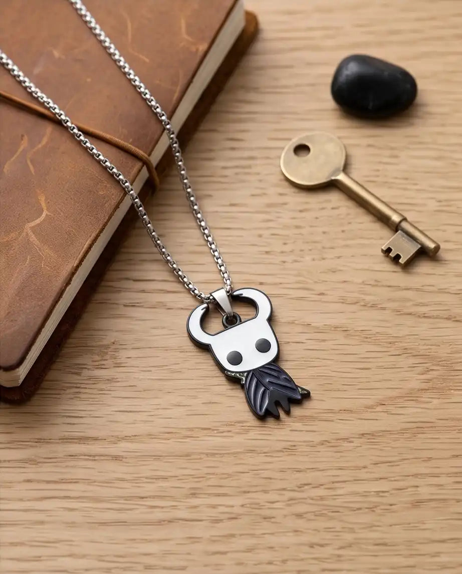 Hollow Knight Enamel Game Pendant Box Chain