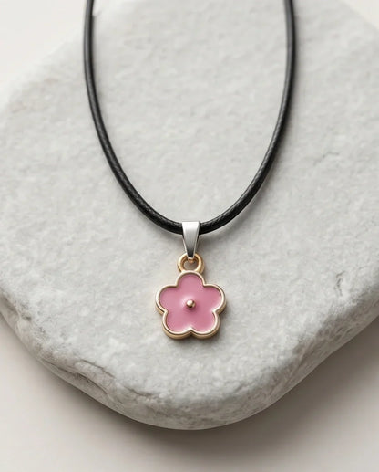 Soft Pink Blossom Pendant
