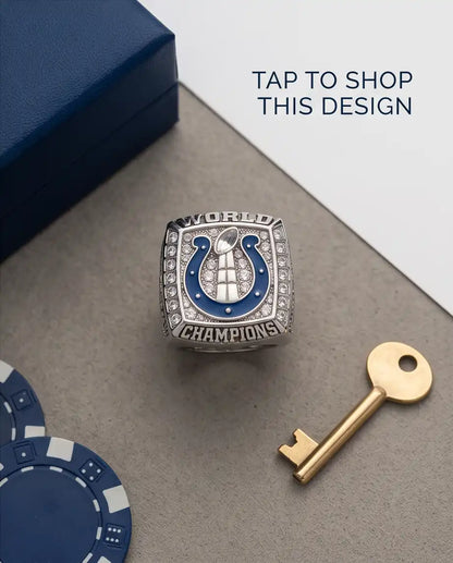 Indianapolis World Champions Championship Style Ring