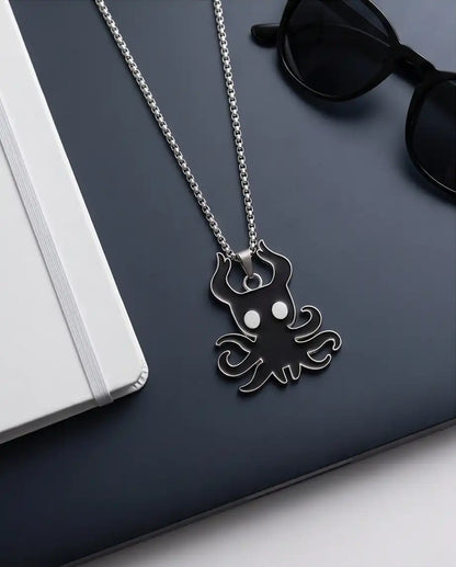 Hollow Knight Void Shade Enamel Pendant Box Chain