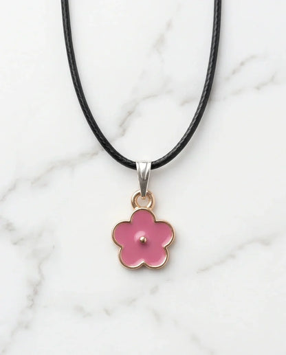 Soft Pink Blossom Pendant