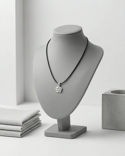 Silver Engraved Handmade Blossom Necklace