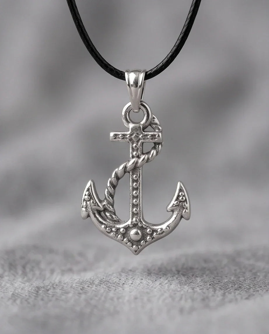 The Mariner’s Rope Anchor Necklace