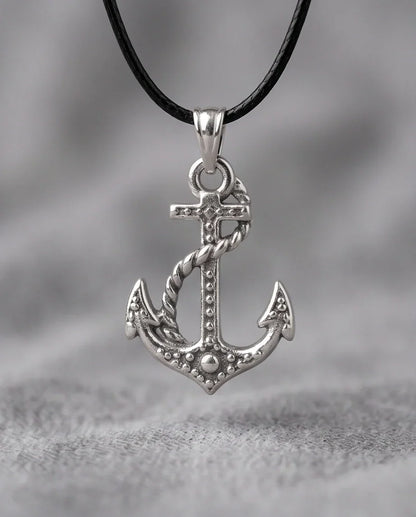 The Mariner’s Rope Anchor Necklace