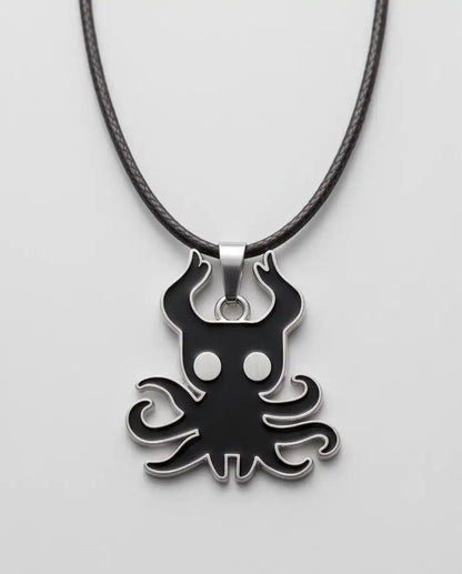 Hollow Knight Void Shade Enamel Pendant Box Chain