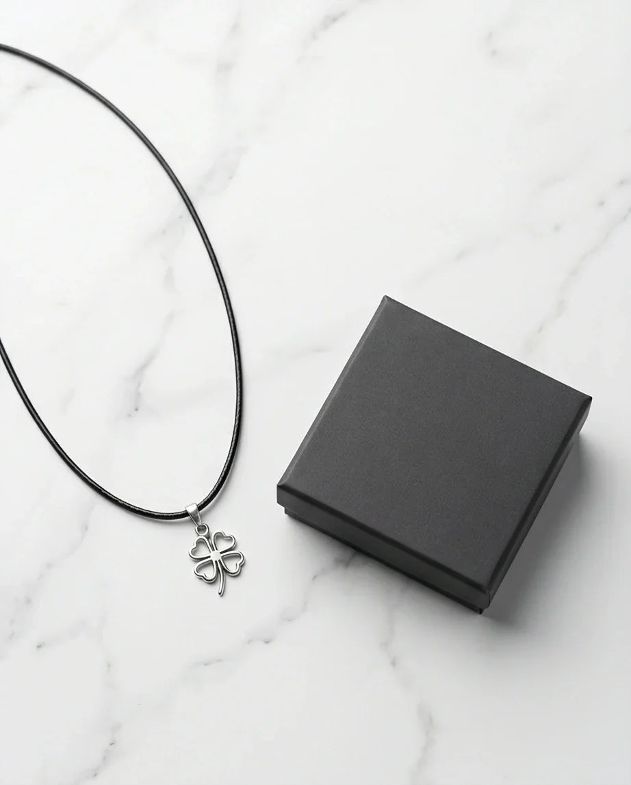 The Lucky Charm Four-Leaf Clover Necklace