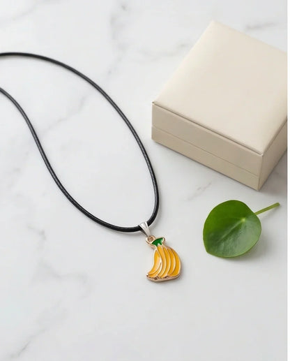 Sweet Banana Bunch Pendant