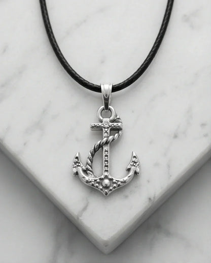 The Mariner’s Rope Anchor Necklace