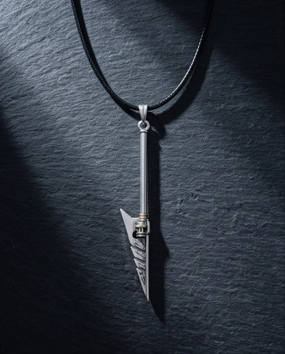 Tribal Arrowhead Spear Pendant