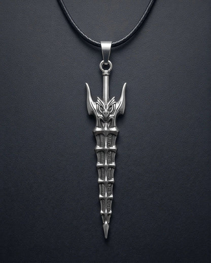 Gothic Dragon Spire Necklace