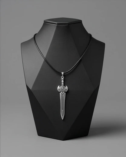 Celestial Eye Greatsword Pendant Necklace